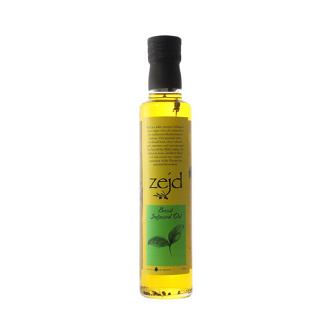 Huile infusée au basilic | Zejd