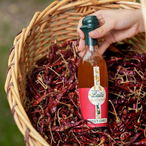Huile d'Olive Infusée au Chili 250 ml