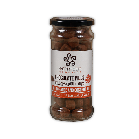 Pilules au chocolat orange