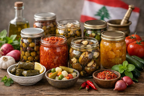 Guide des conserves libanaises artisanales