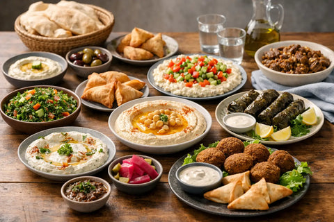 Mezze libanais maison : composer un vrai festin