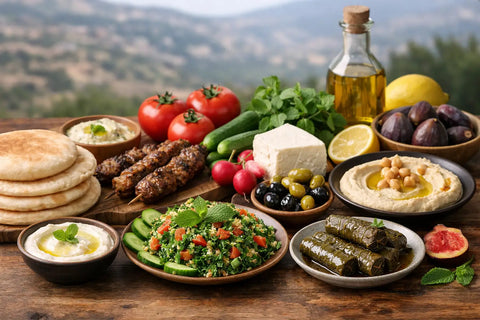 Guide produits frais libanais à savourer