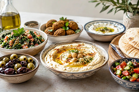 Les essentiels de la cuisine levantine au quotidien