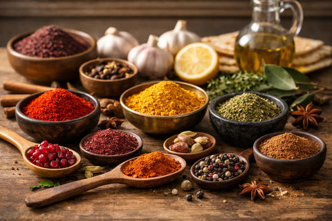 10 meilleures épices de la cuisine levantine