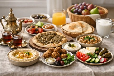 Guide du petit déjeuner libanais à la maison