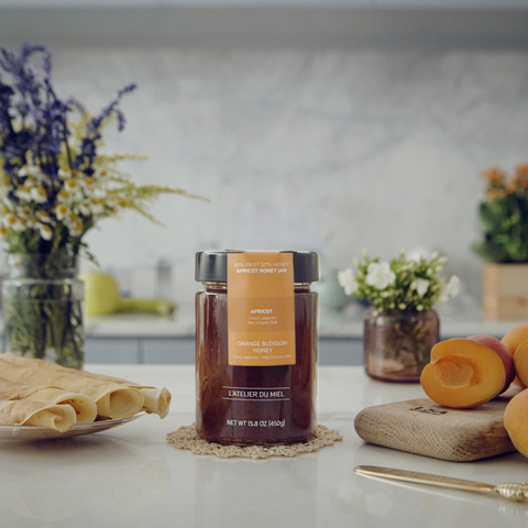 Confiture d'abricot Atelier du Miel