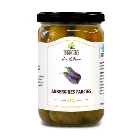 Aubergines Farcies à l'huile | Terroirs du Liban
