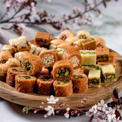 Coffret cadeau de baklava Hallab mixte – 250g