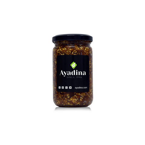 Confiture de figues aux noix