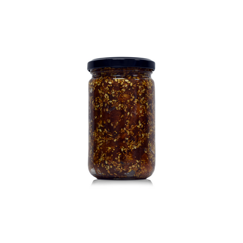 Confiture de figues aux noix