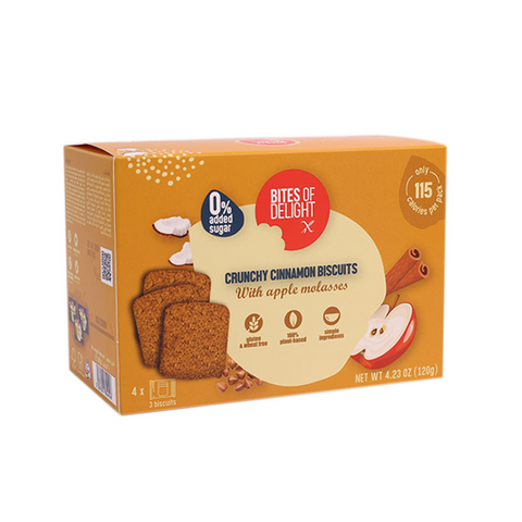 Bouchées de délices | Biscuits véganes sans gluten