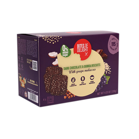 Bouchées de délices | Biscuits véganes sans gluten