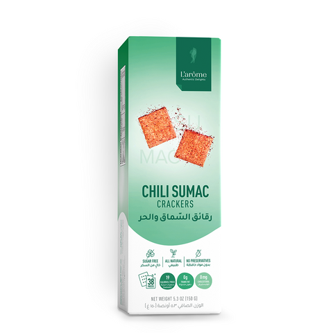 Thym | Sumac | Tomate | Craquelins au curcuma