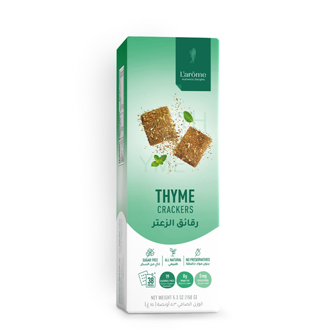 Thym | Sumac | Tomate | Craquelins au curcuma