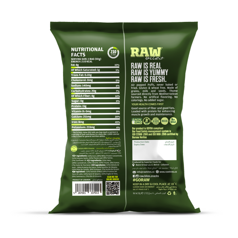 Chips Raw Bites