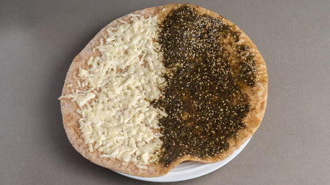 Galette Saj Libanaise au Thym et Fromage