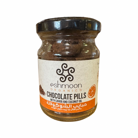 Pilules au chocolat orange