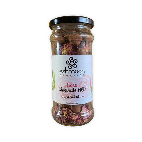 Pilules au chocolat Rose